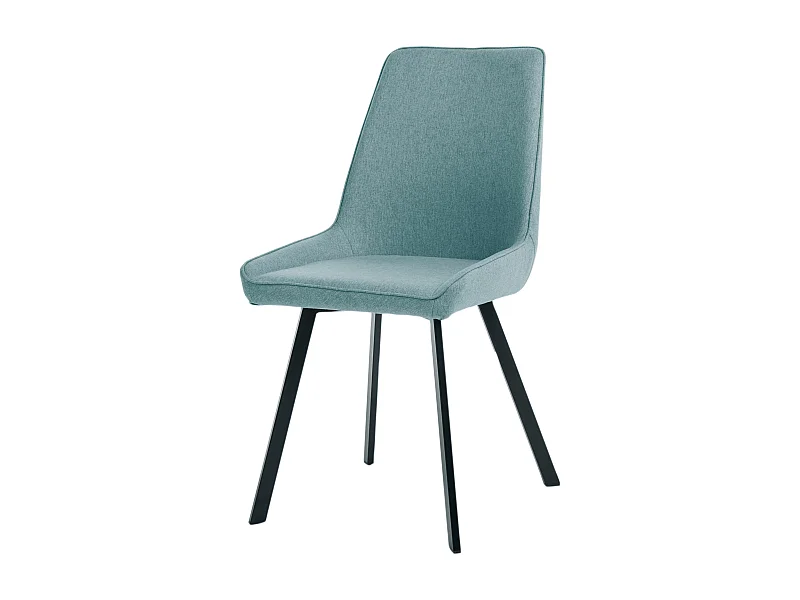 Artemis, Set di 4 Sedia in microfibra (48cm X 60cm H. 87cm)| Duzzle