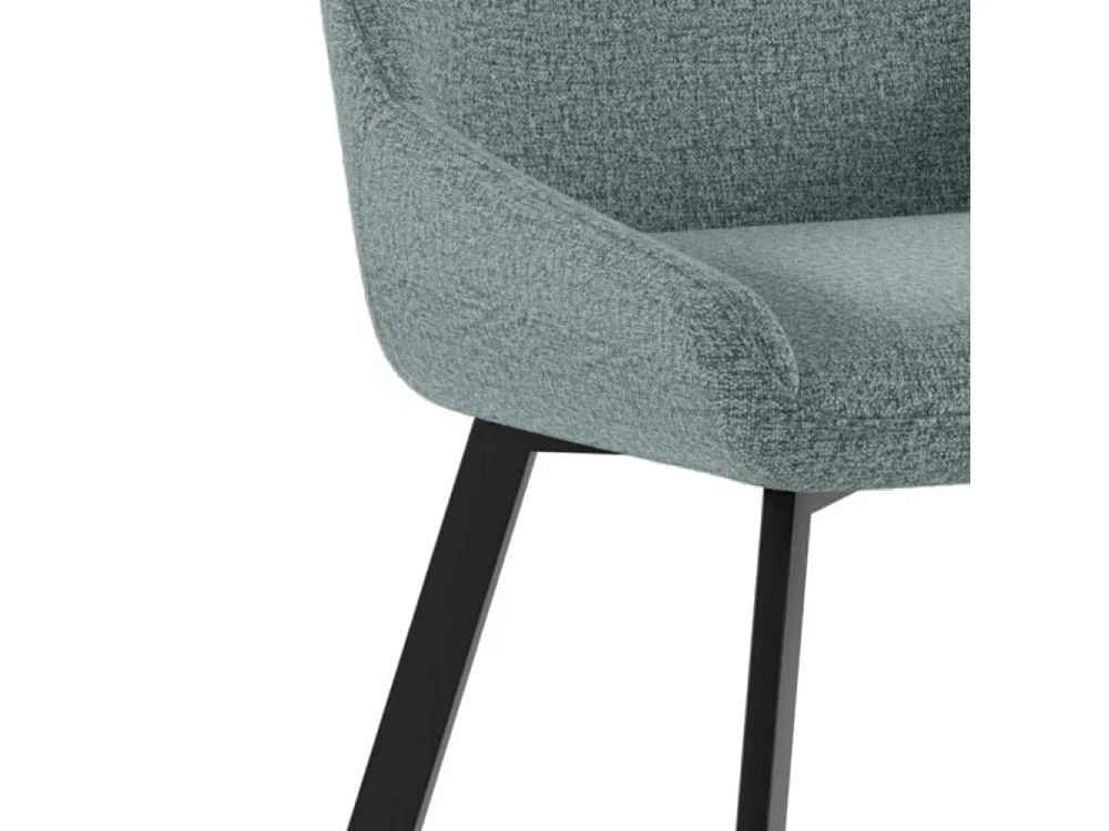 Artemis, Set di 4 Sedia in microfibra (48cm X 60cm H. 87cm)| Duzzle