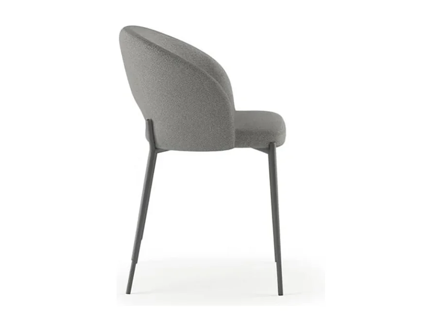 Siena, Set di 2 Sedia in tessuto (52cm X 55.5cm H. 78.5cm)| Duzzle