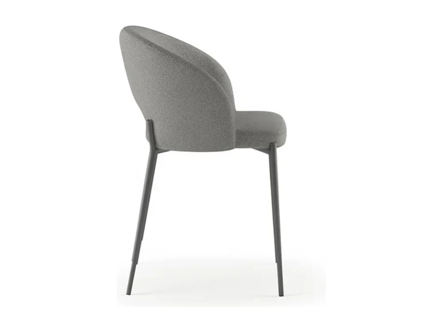 Siena, Set di 2 Sedia in tessuto (52cm X 55.5cm H. 78.5cm)