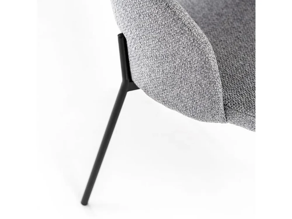 Siena, Set di 2 Sedia in tessuto (52cm X 55.5cm H. 78.5cm)