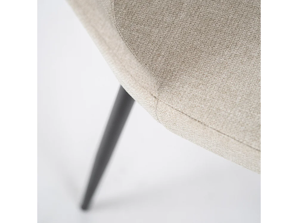 Corvina, Set di 4 Sedia in tessuto (55cm X 46cm H. 85cm)