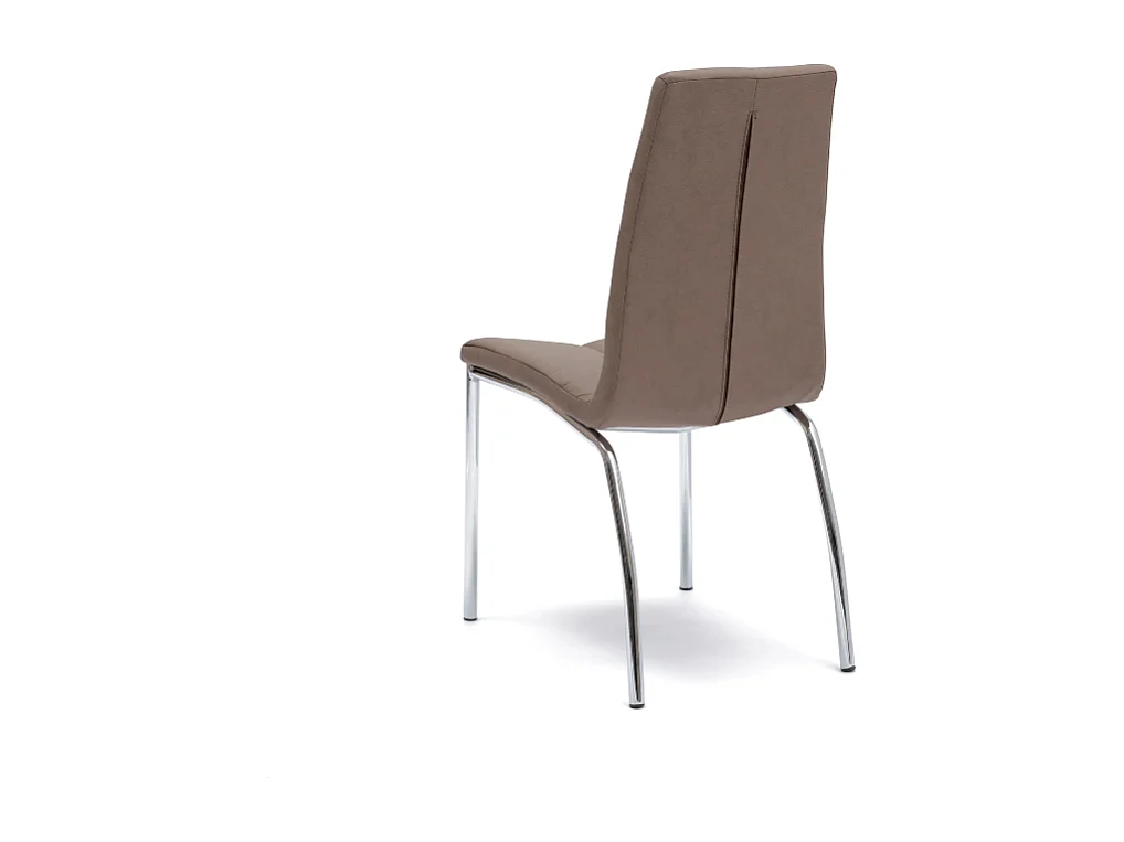 Ines, Set di 4 Sedia in similpelle (43cm X 44cm H. 92cm)