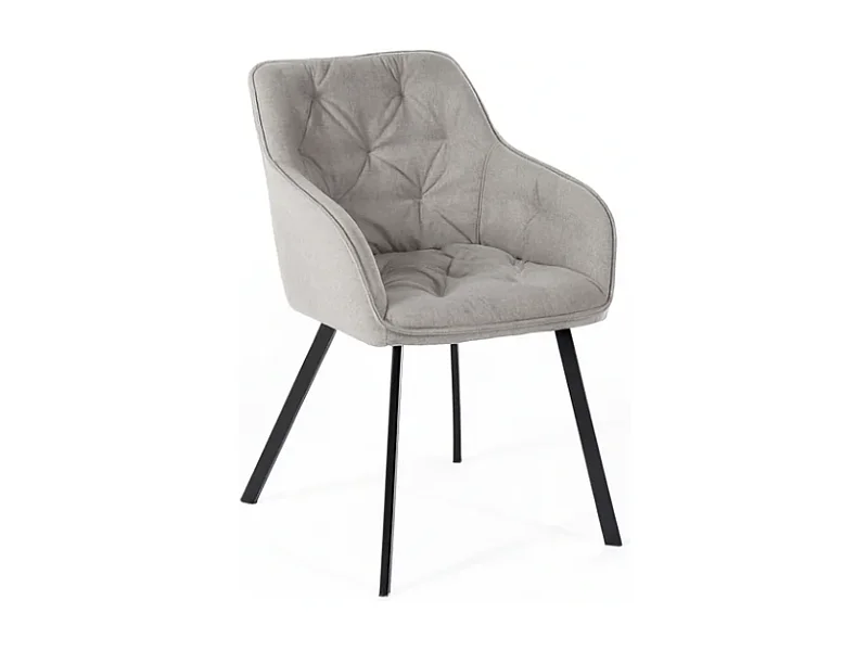 Thalia, Set di 2 Sedia in tessuto (60cm X 55cm H. 79cm)| Duzzle