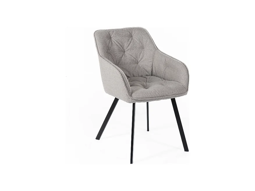 Thalia, Set di 2 Sedia in tessuto (60cm X 55cm H. 79cm)| Duzzle