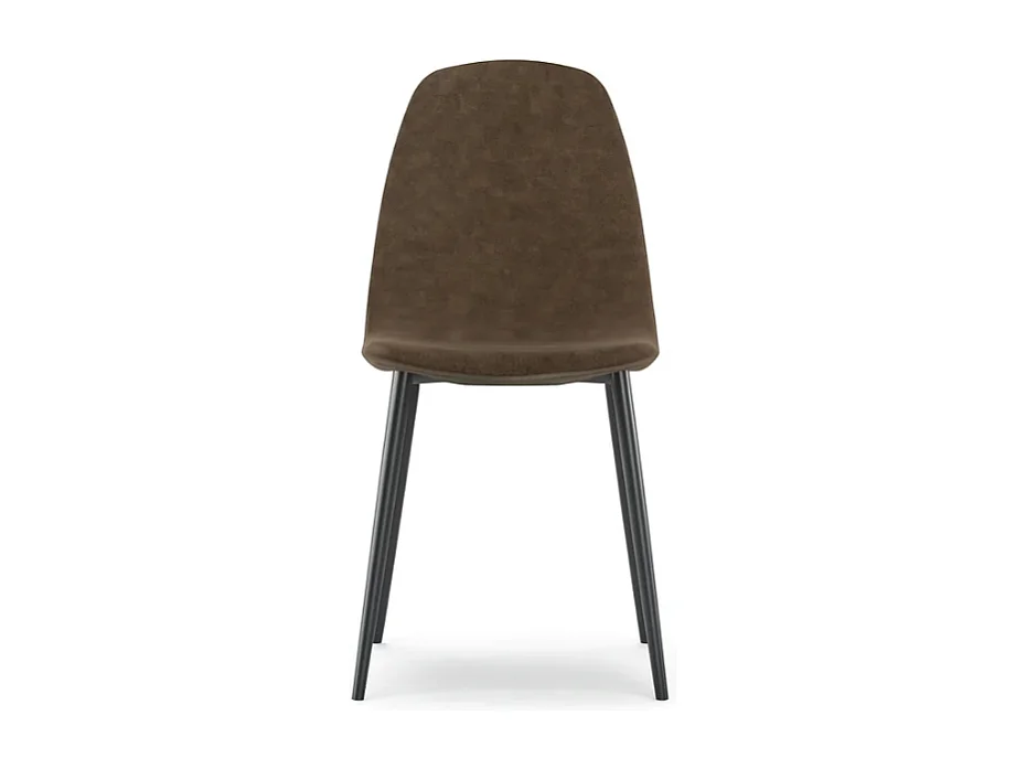 Aurelia, Set di 4 Sedia in similpelle (44cm X 50cm H. 84cm)| Duzzle