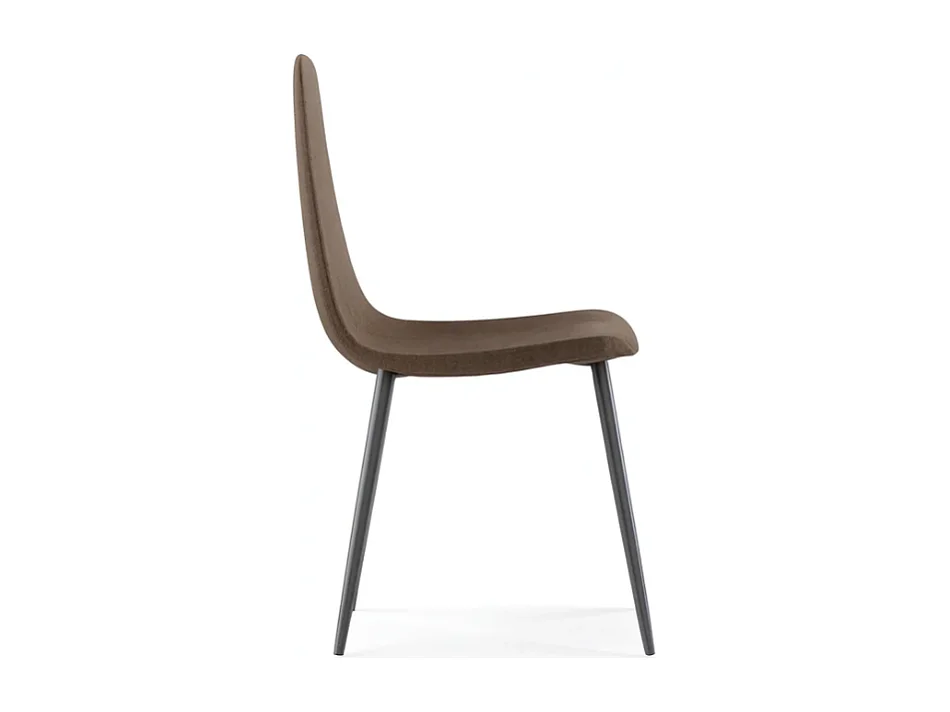 Aurelia, Set di 4 Sedia in similpelle (44cm X 50cm H. 84cm)| Duzzle