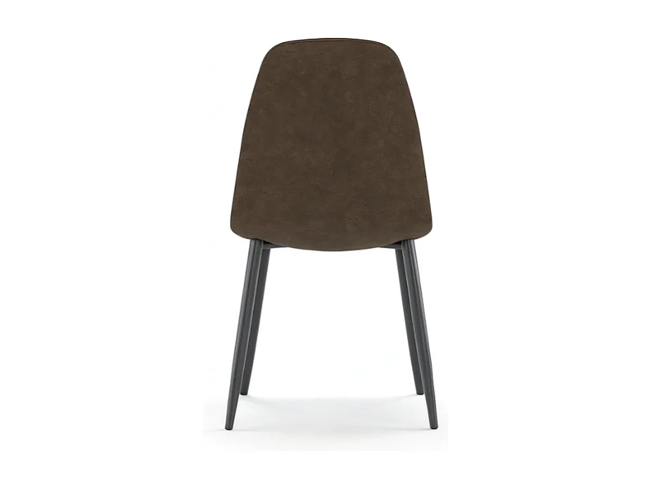 Aurelia, Set di 4 Sedia in similpelle (44cm X 50cm H. 84cm)