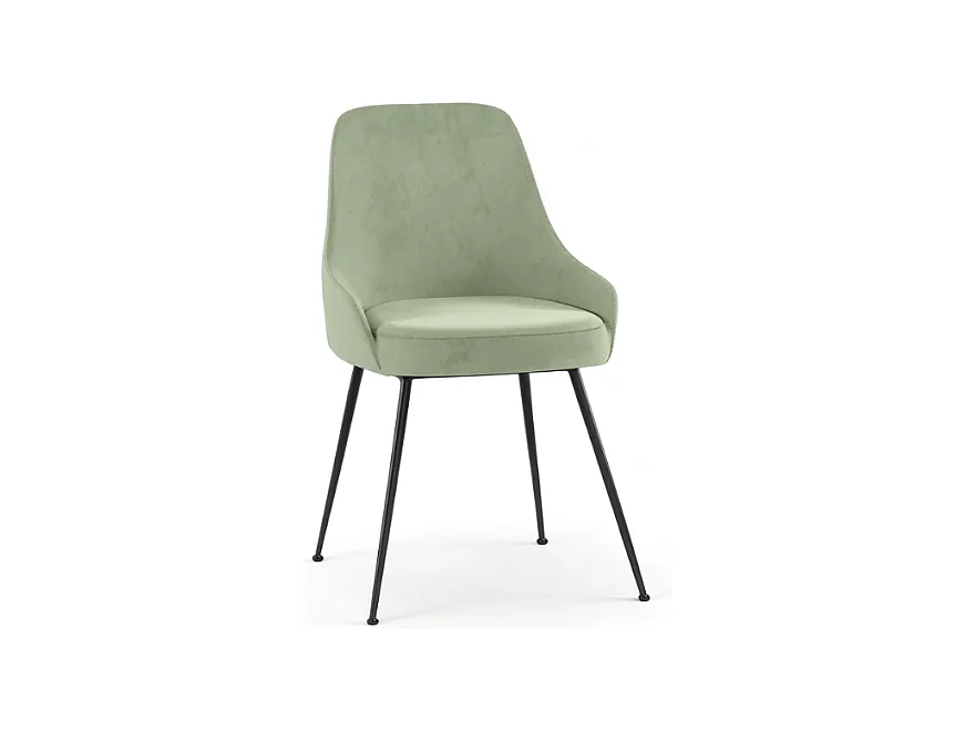 Andromeda,  Sedia in microfibra (48.5cm X 49.5cm H. 80cm)| Duzzle