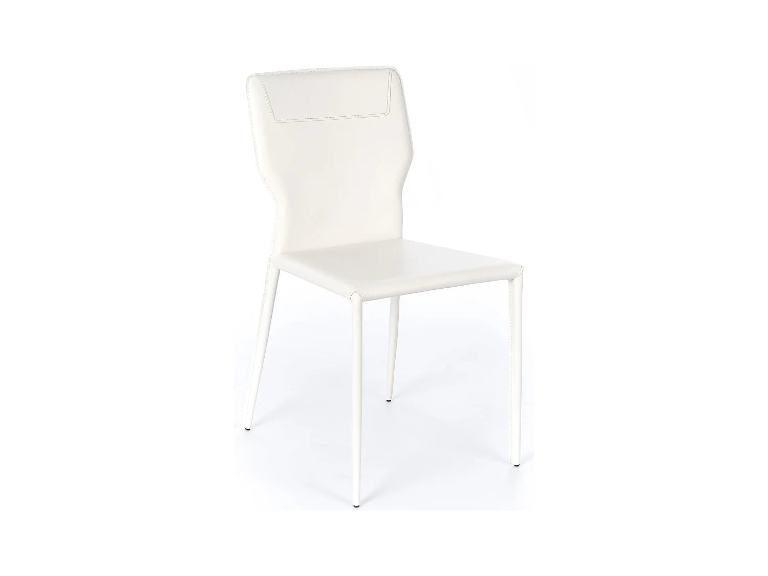 Lara, Set di 2 Sedia in similcuoio (56cm X 44cm H. 86.5cm)| Duzzle