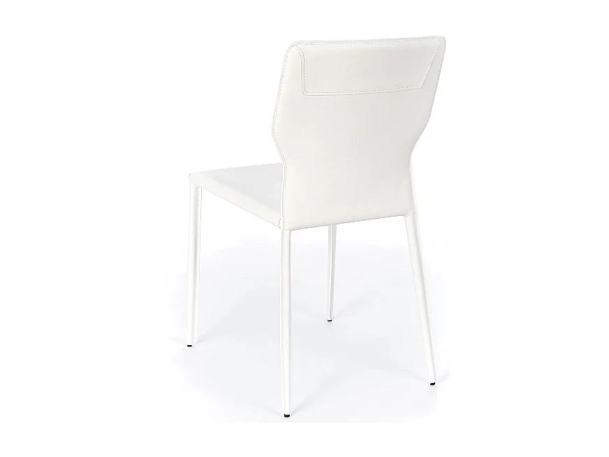 Lara, Set di 2 Sedia in similcuoio (56cm X 44cm H. 86.5cm)