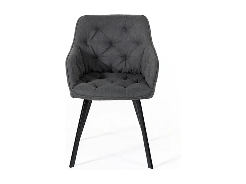 Thalia, Set di 2 Sedia in tessuto (60cm X 55cm H. 79cm)| Duzzle