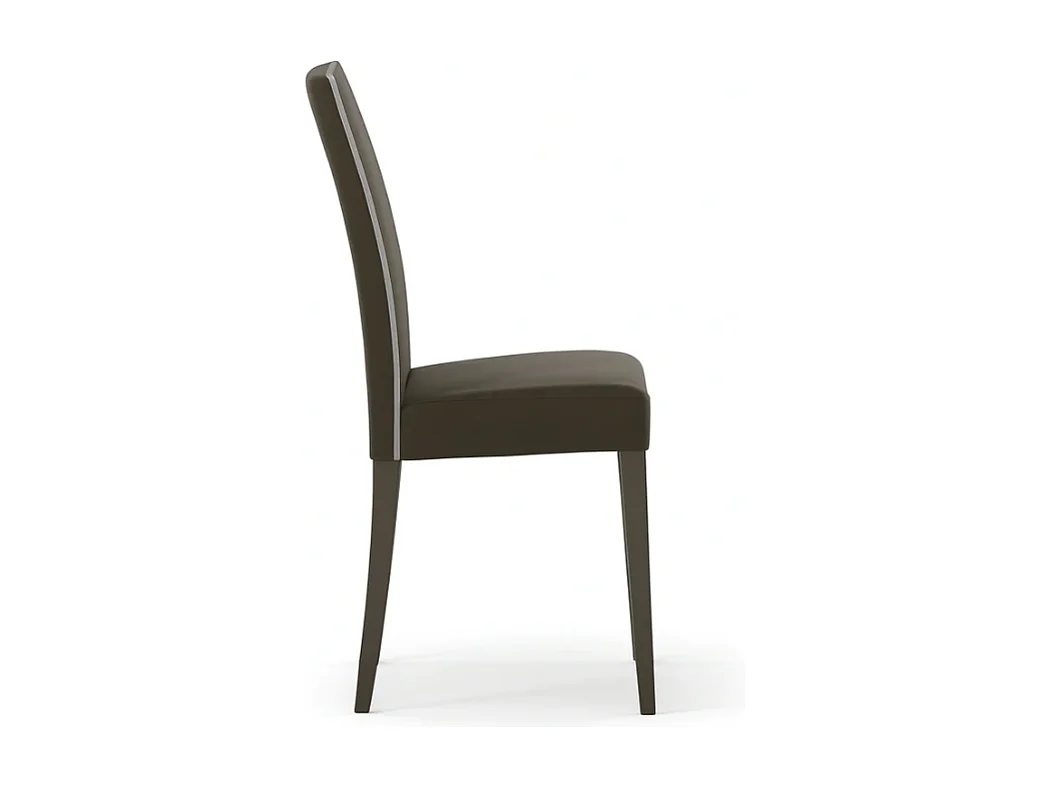 Alina, Set di 2 Sedia in similpelle (59cm X 46cm H. 99cm)| Duzzle