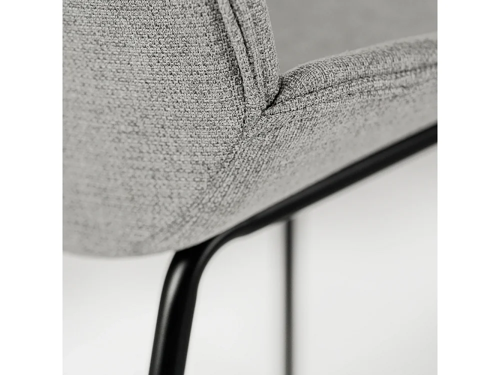 Adhara, Set di 4 Sedia in tessuto (57cm X 46cm H. 80cm)