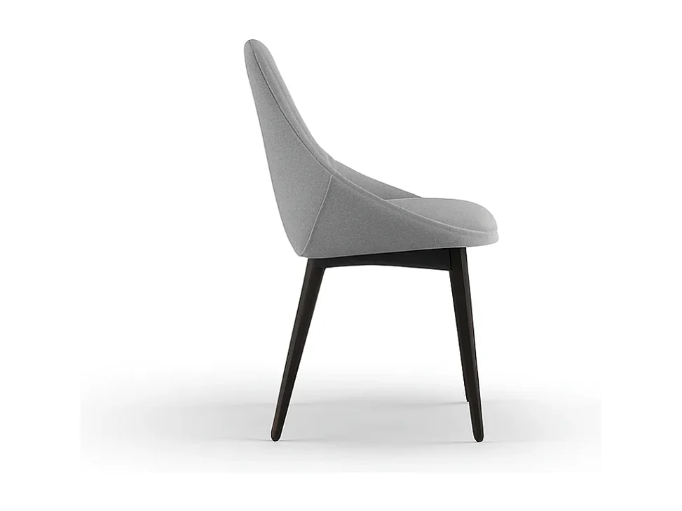 Delphi, Set di 4 Sedia in tessuto (58cm X 49cm H. 85cm)