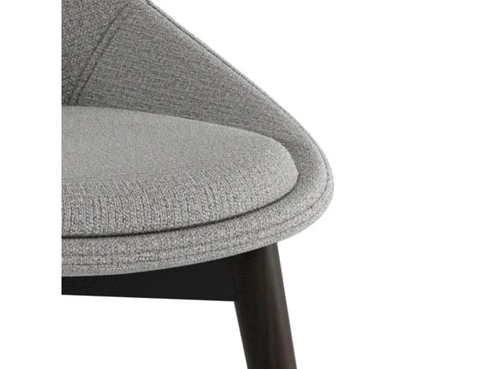 Delphi, Set di 4 Sedia in tessuto (58cm X 49cm H. 85cm)