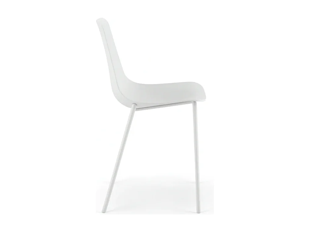 Mira, Set di 4 Sedia in polipropilene (49cm X 48.5cm H. 88cm)| Duzzle