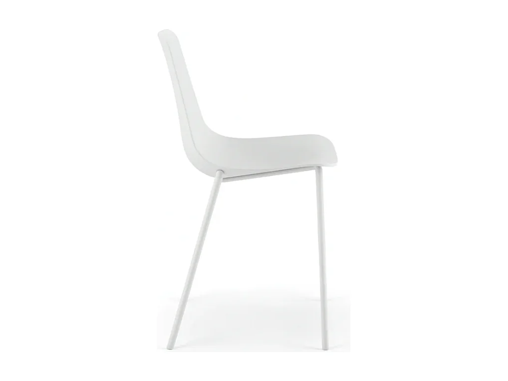 Mira, Set di 4 Sedia in polipropilene (49cm X 48.5cm H. 88cm)