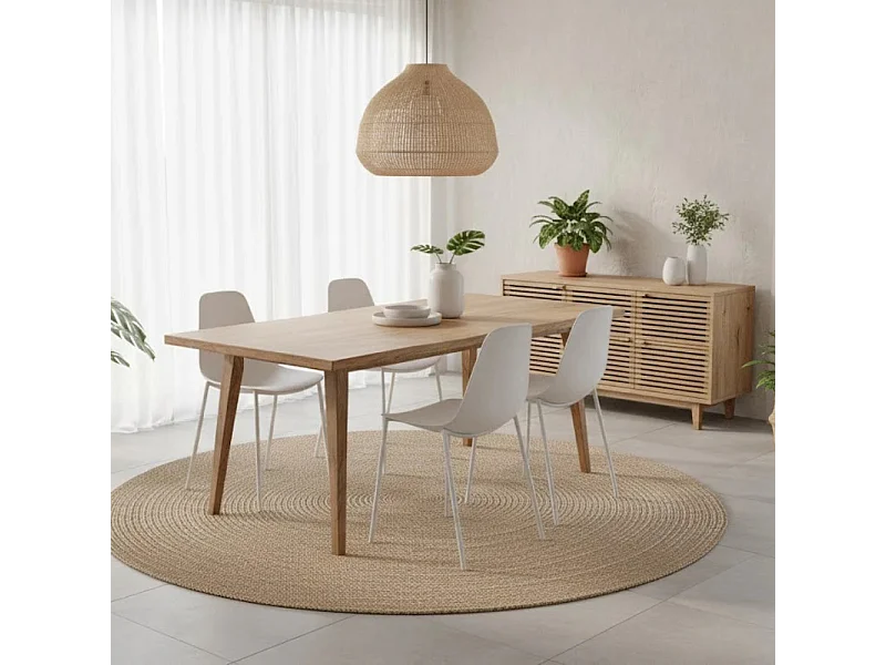 Mira, Set di 4 Sedia in polipropilene (49cm X 48.5cm H. 88cm)