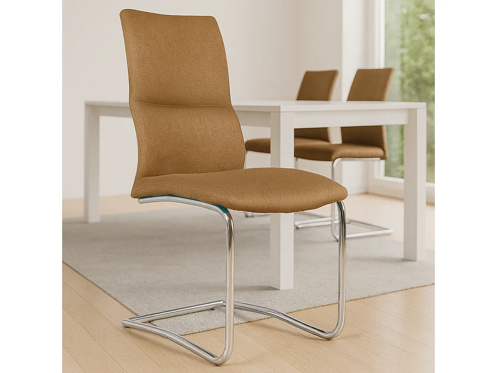 Comfy, Set di 2 Sedia in tessuto (47cm X 43cm H. 96cm)