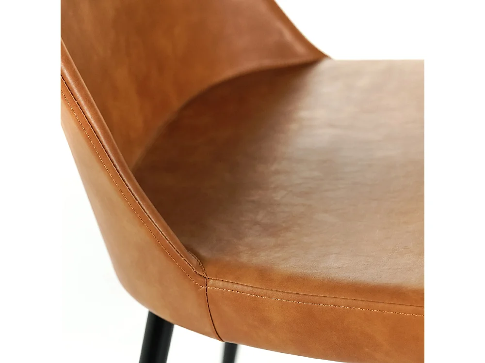 Gaelia, Set di 4 Sedia in soft-touch (52cm X 45cm H. 85cm)| Duzzle