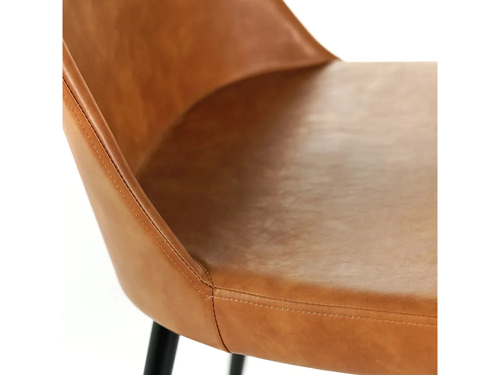 Gaelia, Set di 4 Sedia in soft-touch (52cm X 45cm H. 85cm)