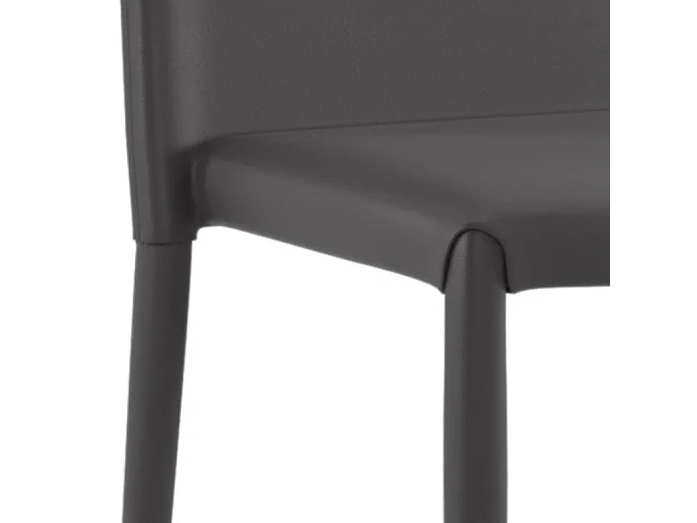 Arianna, Set di 4 Sedia in similpelle (40cm X 42cm H. 96cm)| Duzzle