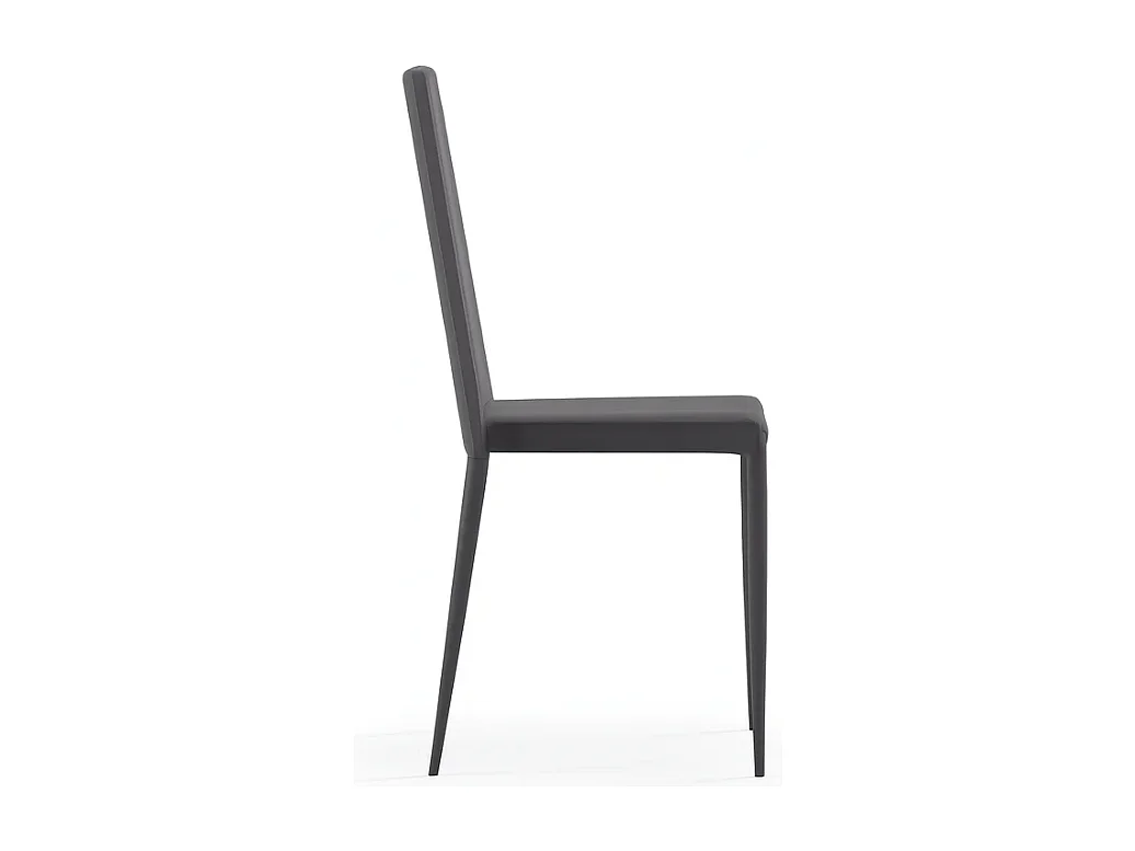 Arianna, Set di 4 Sedia in similpelle (40cm X 42cm H. 96cm)