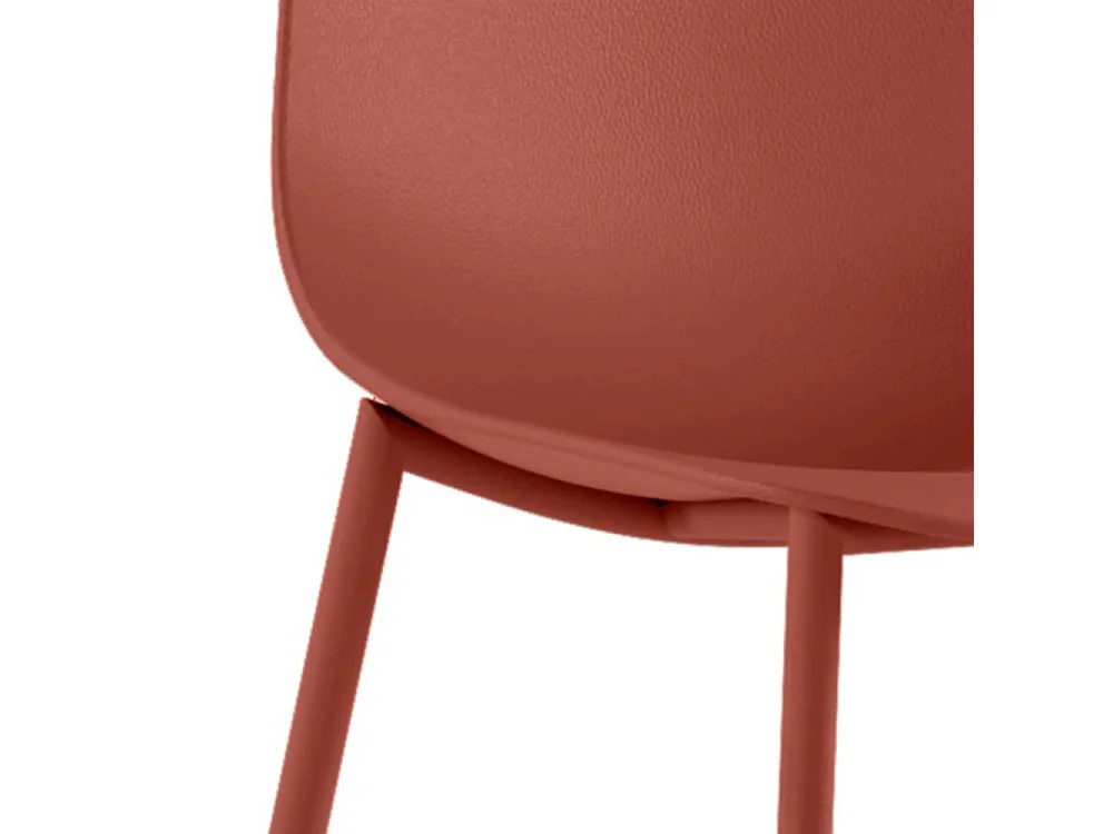 Mira, Set di 4 Sedia in polipropilene (49cm X 48.5cm H. 88cm)| Duzzle