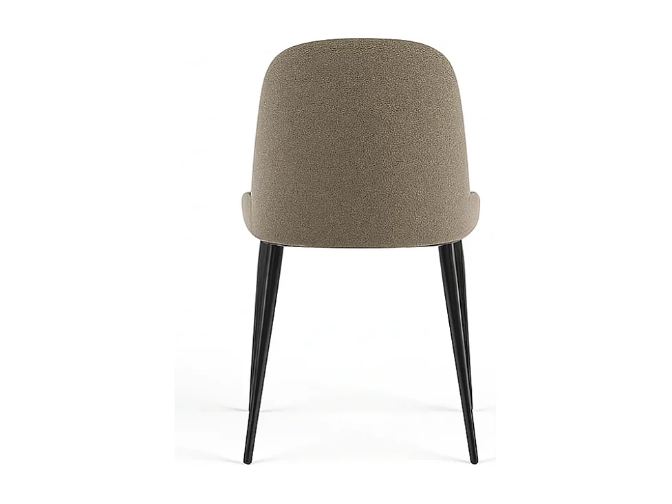 Corvina, Set di 4 Sedia in tessuto (55cm X 46cm H. 85cm)| Duzzle