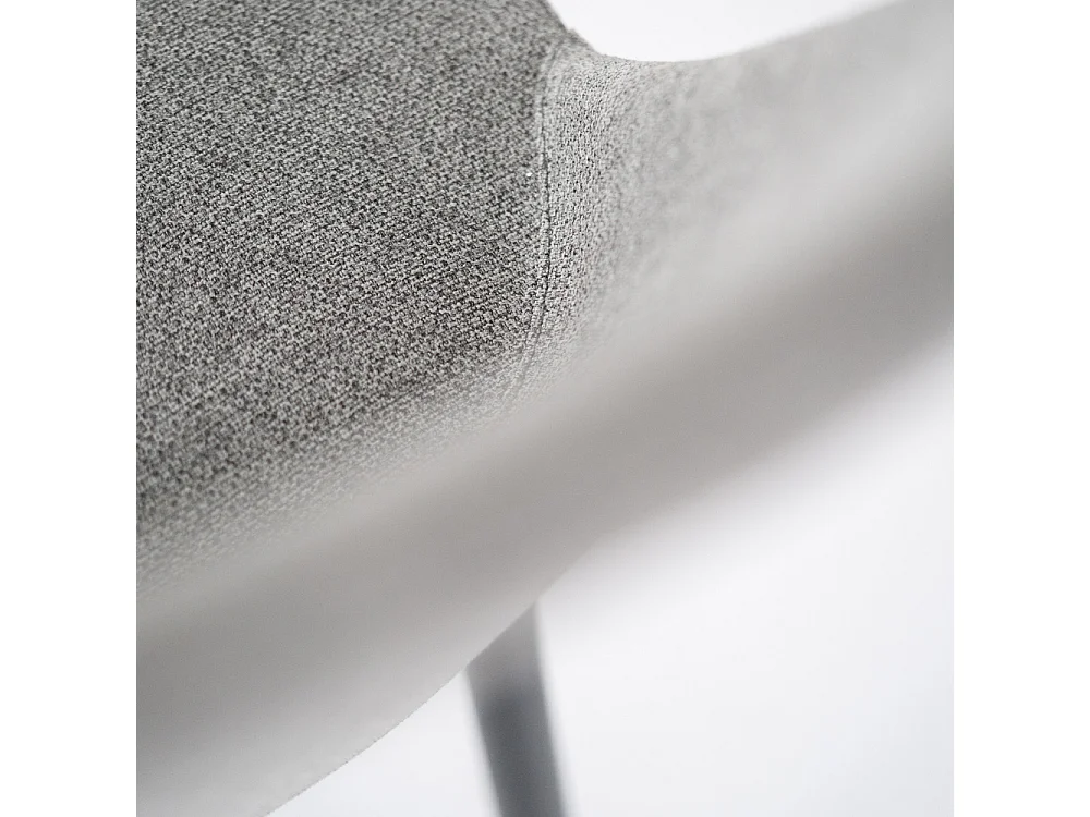 Corvina, Set di 4 Sedia in tessuto (55cm X 46cm H. 85cm)