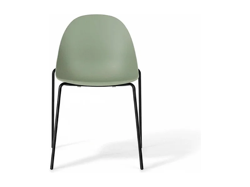 Ovo, Set di 4 Sedia in polipropilene (50cm X 51cm H. 79cm)| Duzzle