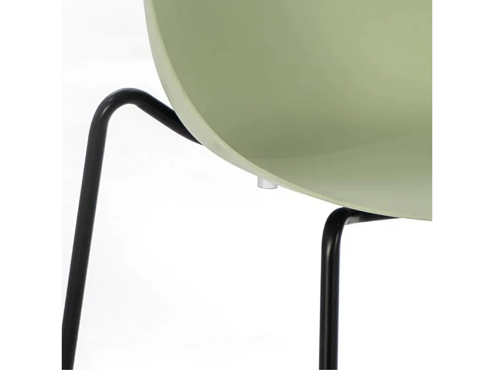 Ovo, Set di 4 Sedia in polipropilene (50cm X 51cm H. 79cm)| Duzzle