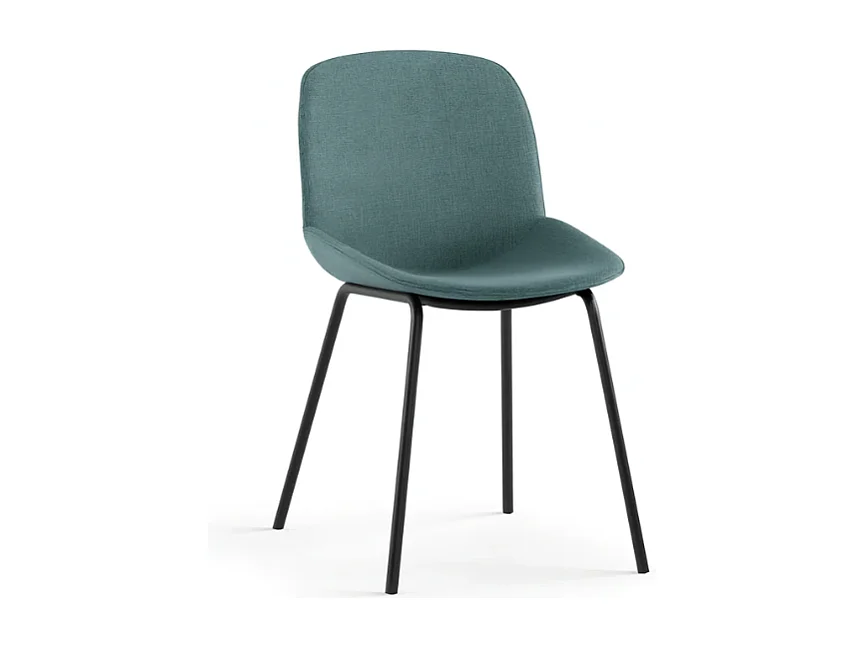 Adhara, Set di 4 Sedia in tessuto (57cm X 46cm H. 80cm)| Duzzle