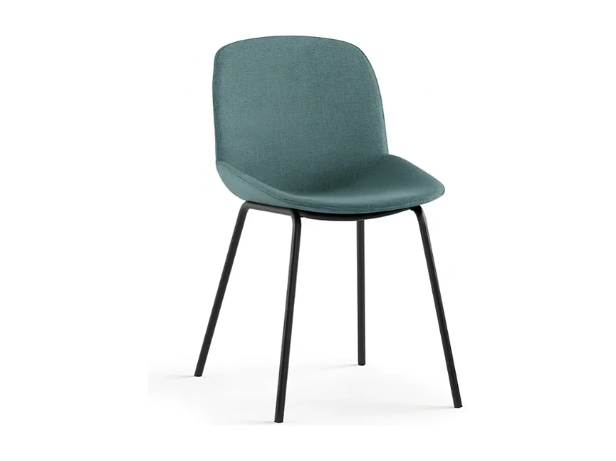 Adhara, Set di 4 Sedia in tessuto (57cm X 46cm H. 80cm)