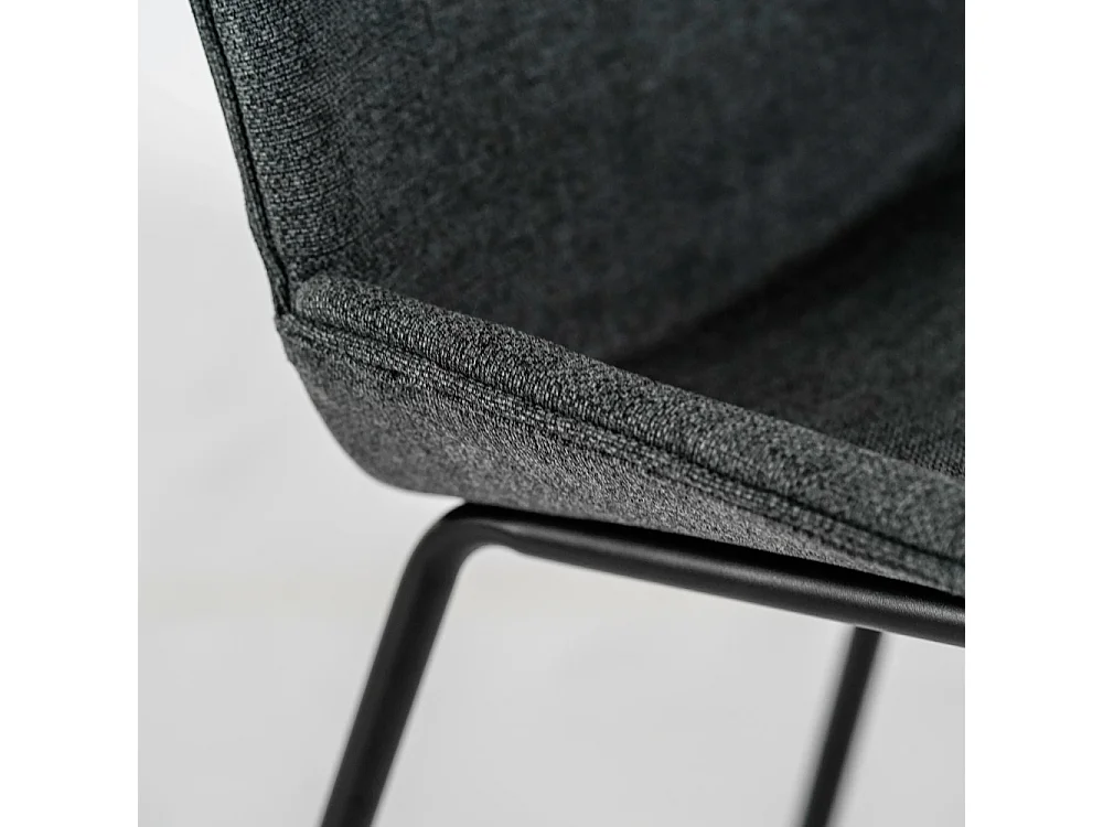 Adhara, Set di 4 Sedia in tessuto (57cm X 46cm H. 80cm)