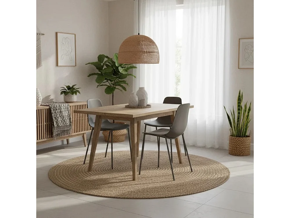 Mira, Set di 4 Sedia in polipropilene (49cm X 48.5cm H. 88cm)| Duzzle