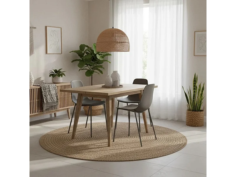 Mira, Set di 4 Sedia in polipropilene (49cm X 48.5cm H. 88cm)