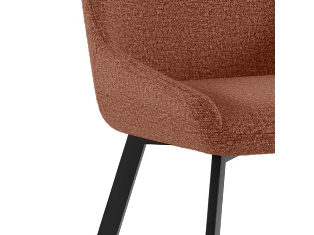 Artemis, Set di 4 Sedia in microfibra (48cm X 60cm H. 87cm)