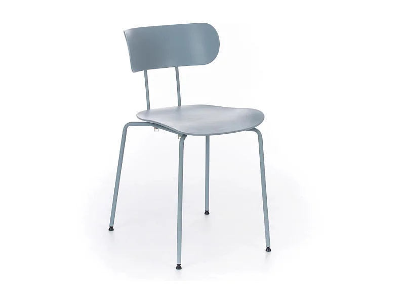 Peggy, Set di 4 Sedia in polipropilene (45cm X 51cm H. 82cm)| Duzzle