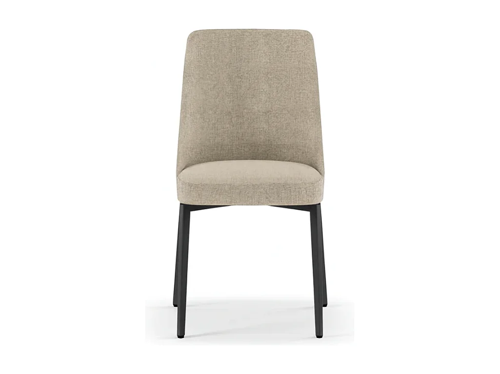 Charm, Set di 4 Sedia in tessuto (48cm X 58.5cm H. 89cm)| Duzzle