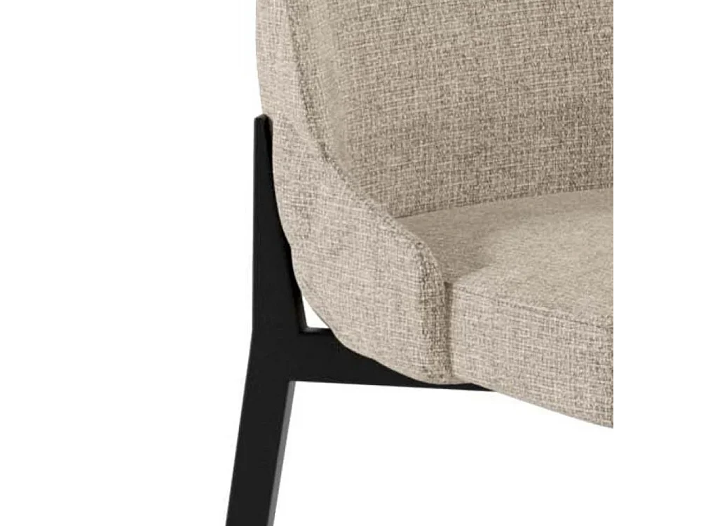 Charm, Set di 4 Sedia in tessuto (48cm X 58.5cm H. 89cm)| Duzzle