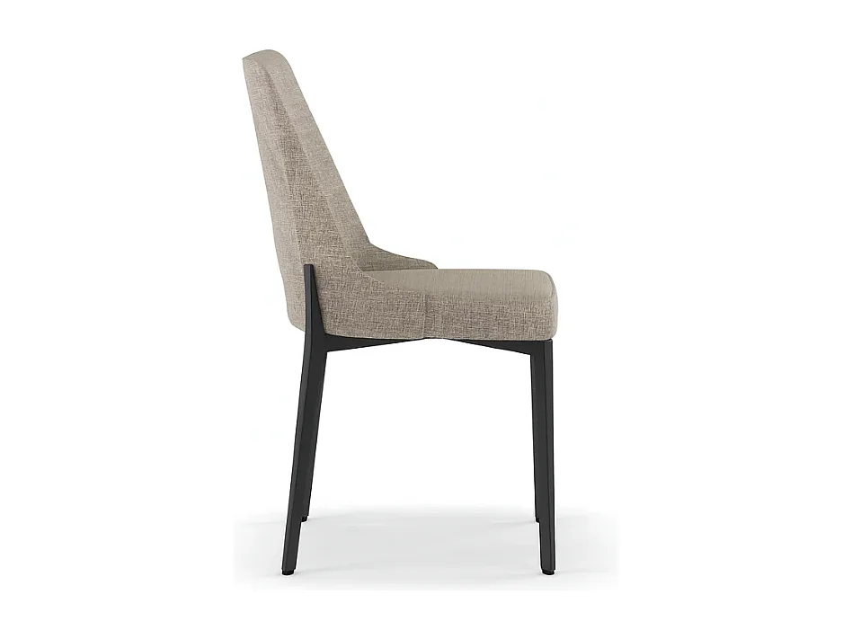 Charm, Set di 4 Sedia in tessuto (48cm X 58.5cm H. 89cm)