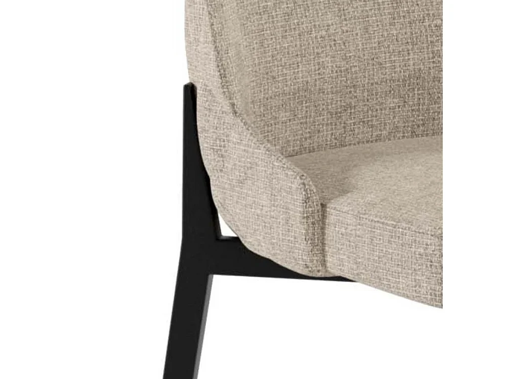 Charm, Set di 4 Sedia in tessuto (48cm X 58.5cm H. 89cm)