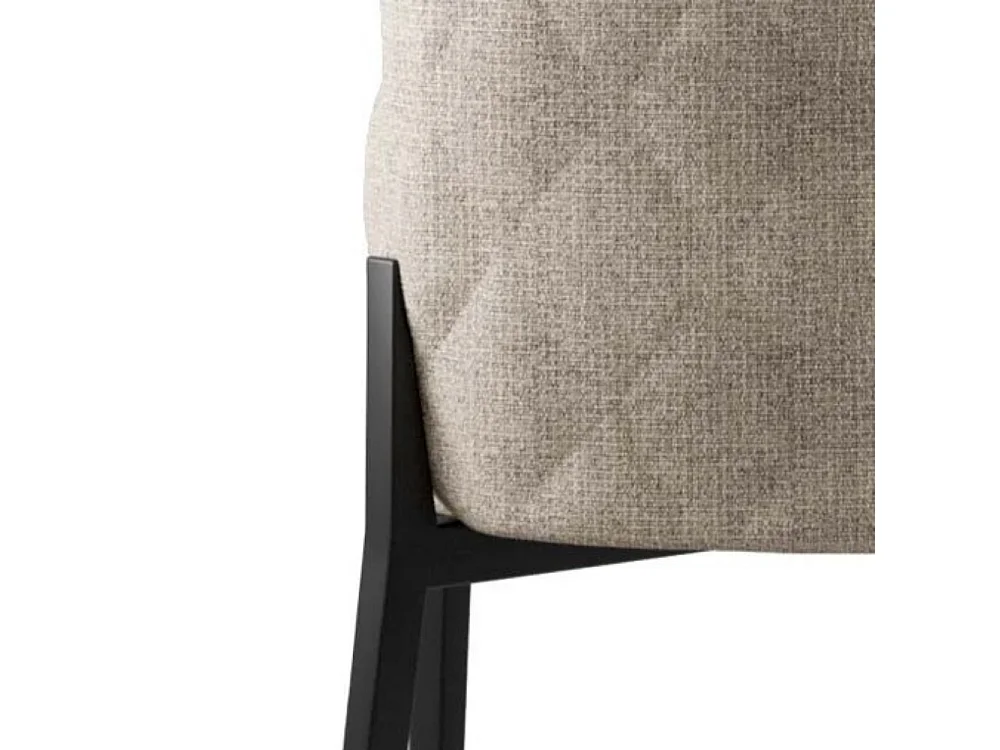 Charm, Set di 4 Sedia in tessuto (48cm X 58.5cm H. 89cm)