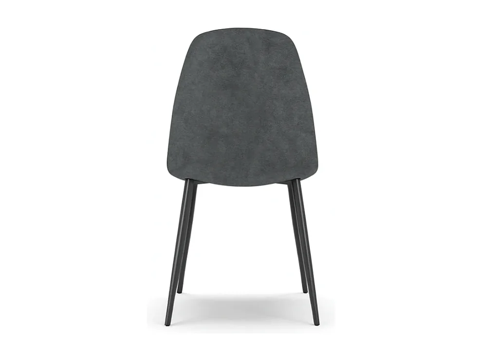 Aurelia, Set di 4 Sedia in similpelle (44cm X 50cm H. 84cm)