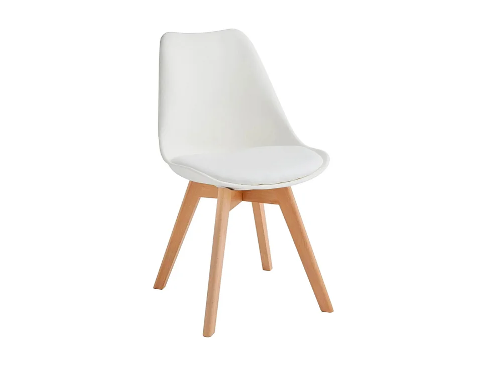 Lola, Set di 4 Sedia in polipropilene (48.5cm X 52cm H. 82cm)| Duzzle