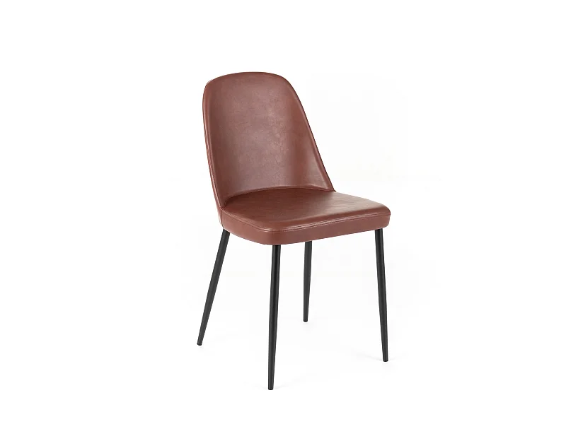 Gaelia, Set di 4 Sedia in soft-touch (52cm X 45cm H. 85cm)| Duzzle