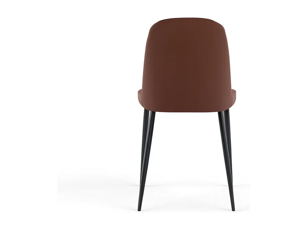 Gaelia, Set di 4 Sedia in soft-touch (52cm X 45cm H. 85cm)