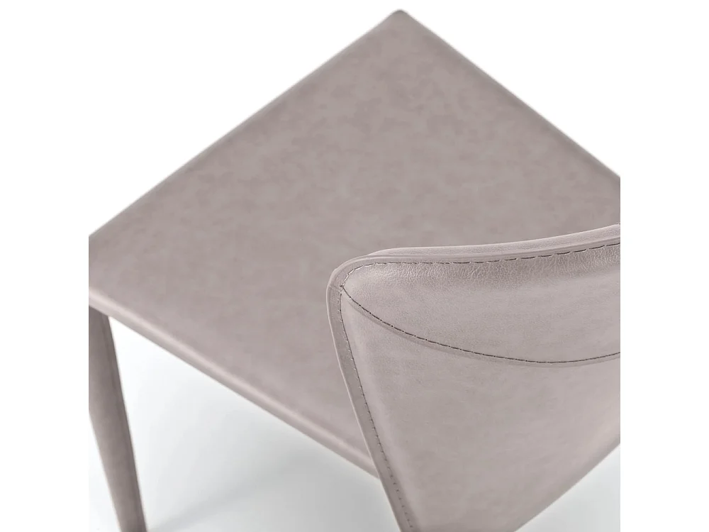 Selene, Set di 4 Sedia in similcuoio (49cm X 56cm H. 82cm)| Duzzle